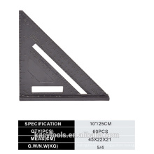 Aluminium-Legierung Set Square / Triangle Lineal / Speed ​​Square